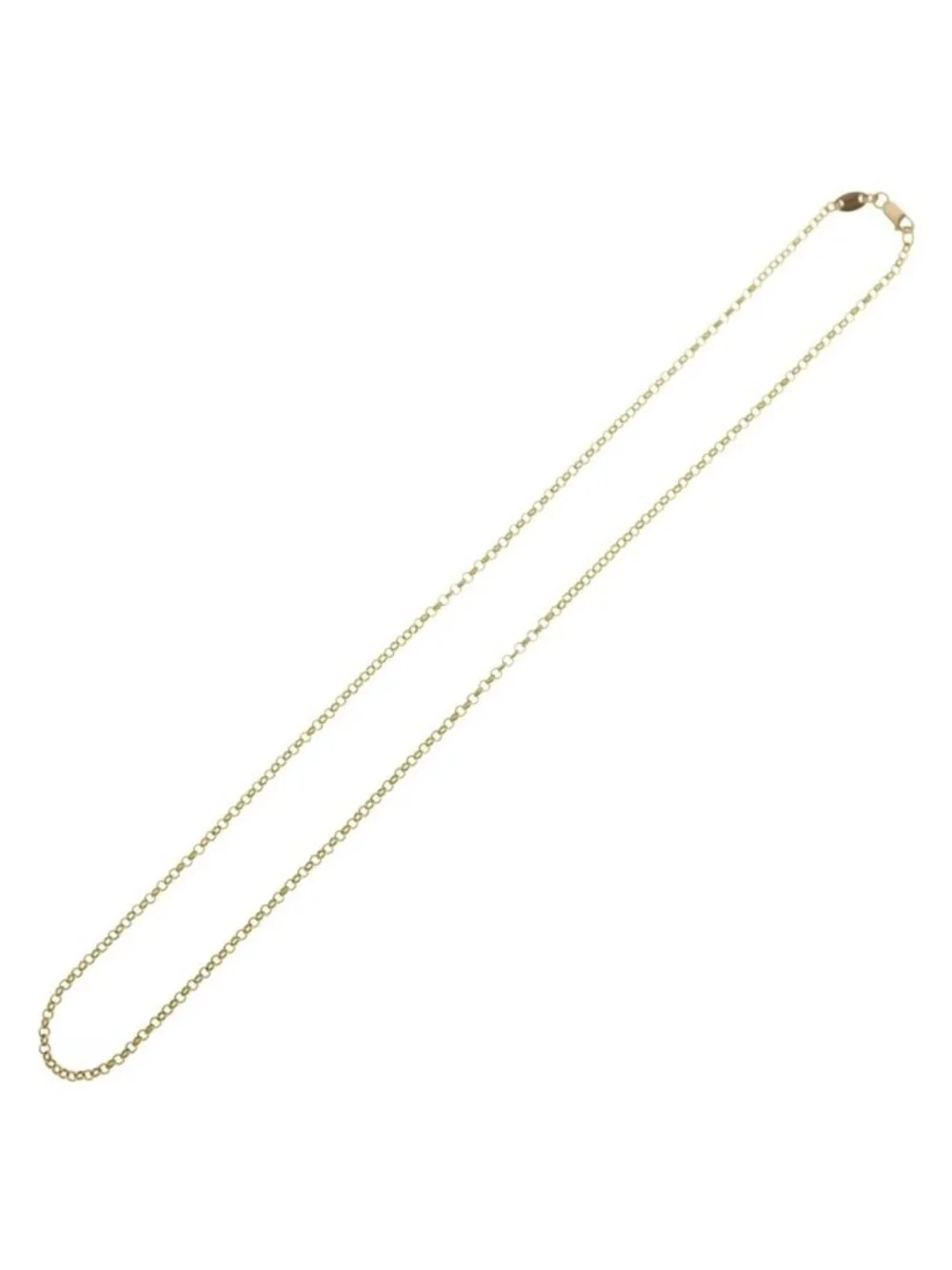 Chrome Hearts Roll Chain Necklace Gold